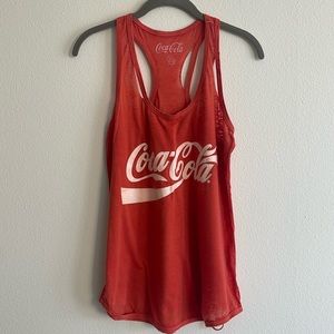 Coca Cola tank top. Size S